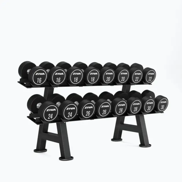 XP 8 PAIR DUMBBELL RACK WITH SADDLES