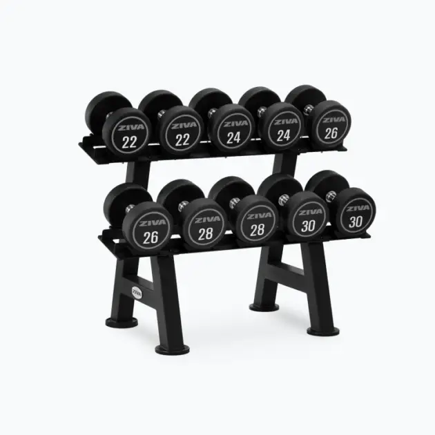 XP 5 PAIR DUMBBELL RACK WITH SADDLES