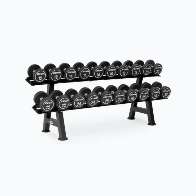 XP 10 PAIR DUMBBELL RACK WITH SADDLES