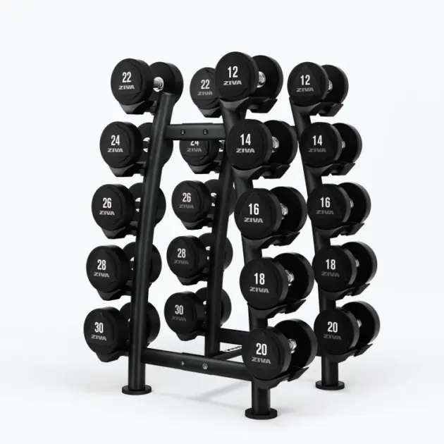 ST 10 PAIR X-BRACE DUMBBELL RACK