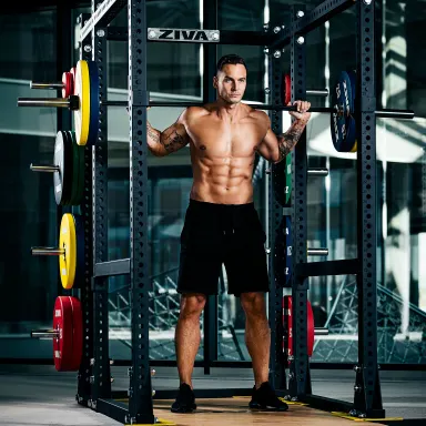 XP SMALL FOOT PRINT HALF RACK WITH STORAGE - Image 2