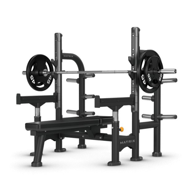 Flat Bench w/Safety Arms