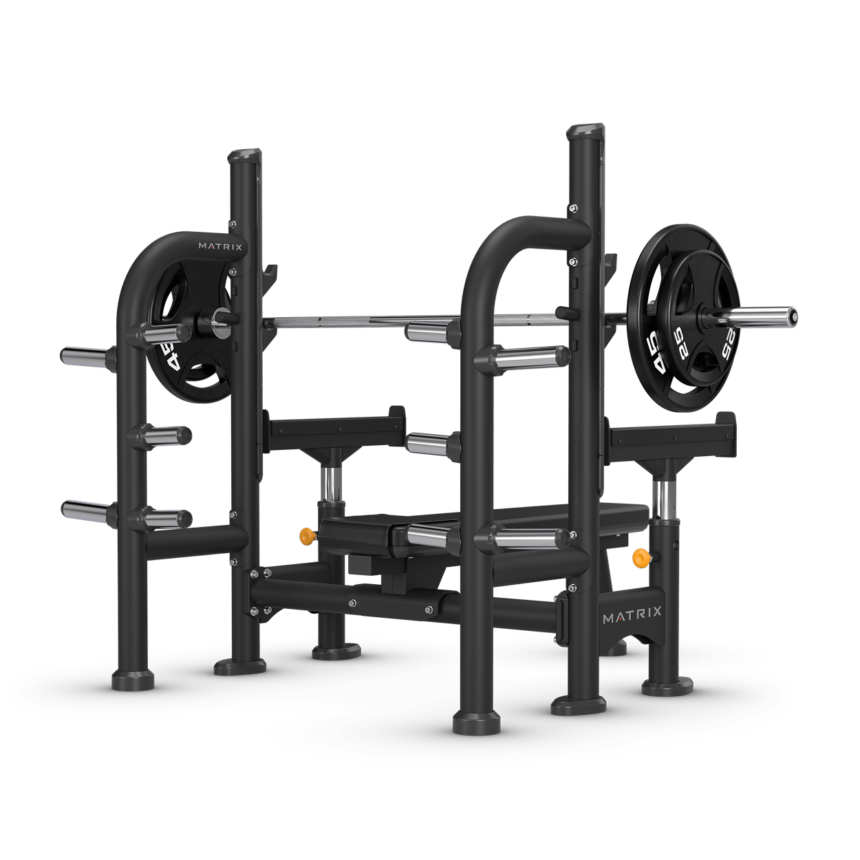 Flat Bench w/Safety Arms - Image 4
